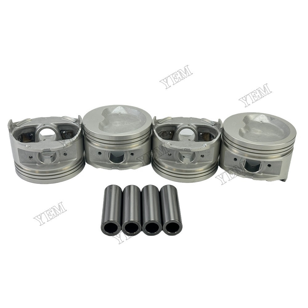 YEM Parts 4PCS For Toyota Piston With Pin 4Y Engine 5 FDC 15 diesel forklift