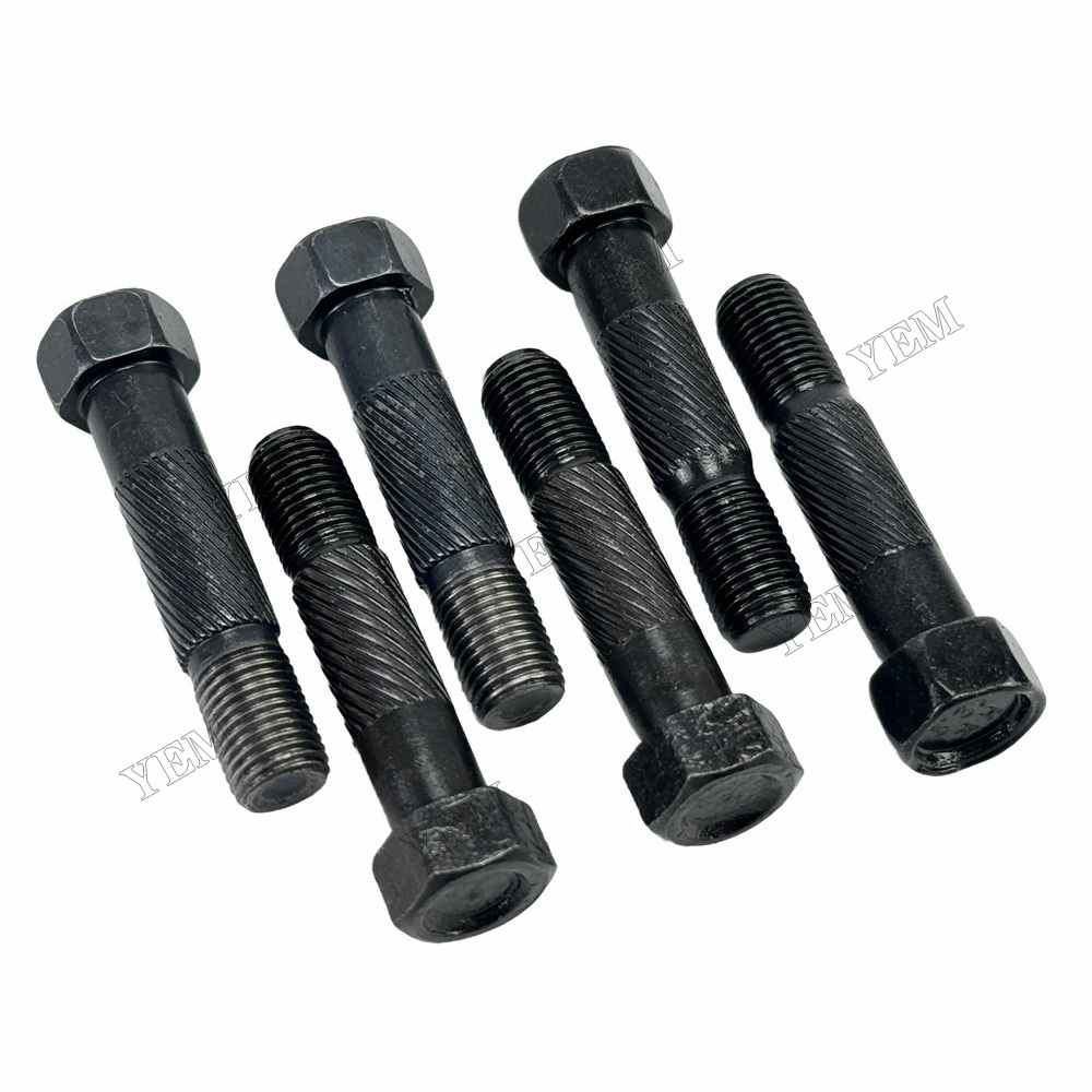 YEM Parts 6PCS Part Number 121550-23200 Connecting Rod Screw For Yanmar 3TNB82 Engine