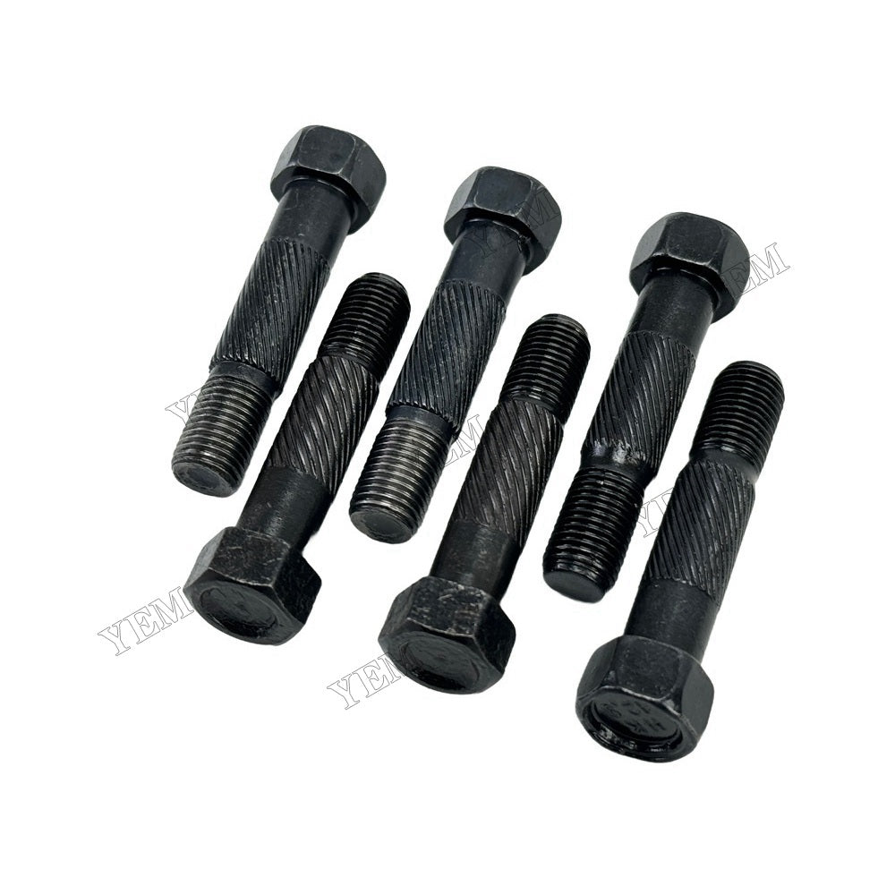 YEM Parts 6PCS Part Number 121550-23200 Connecting Rod Screw For Yanmar 3TNB82 Engine For Yanmar