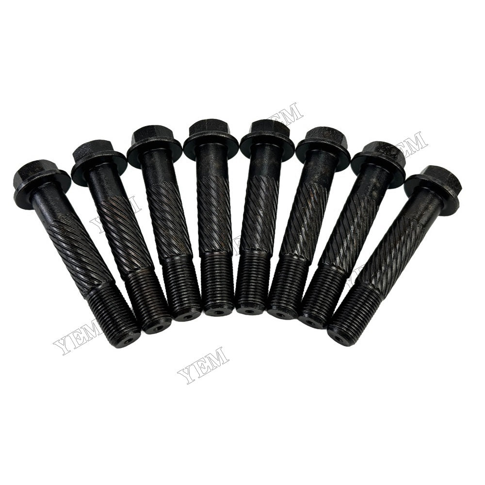 YEM Parts 8PCS Part Number 123900-23200 Connecting Rod Screw For Yanmar 4TNE106 Engine