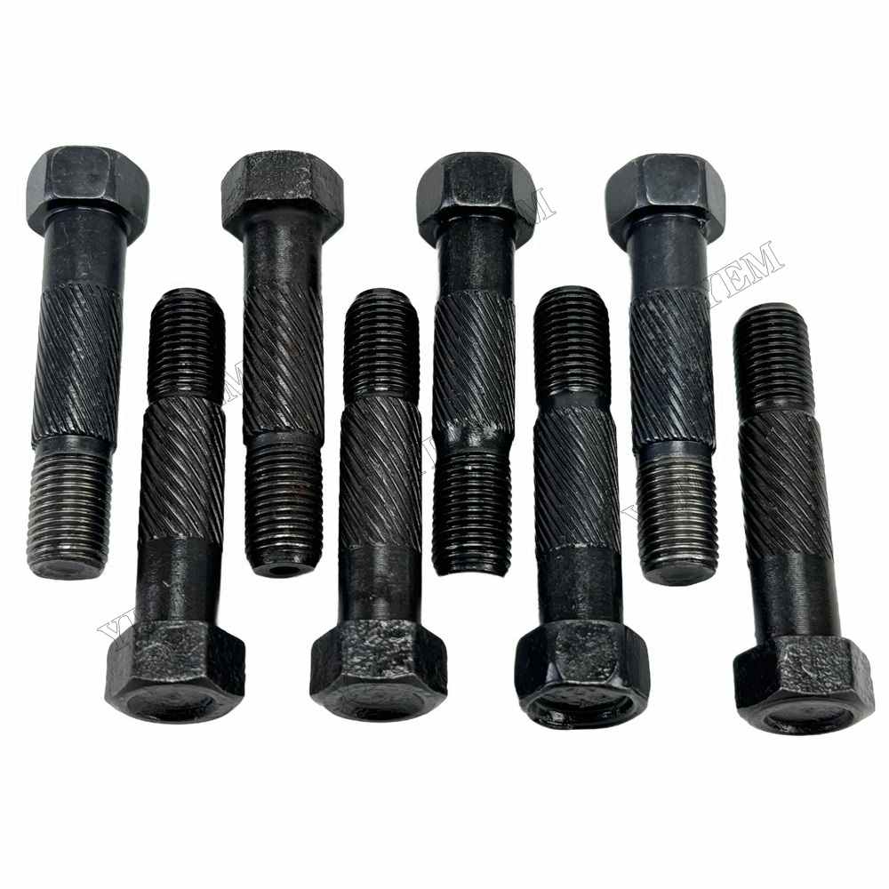 YEM Parts 8PCS Part Number 121550-23200 Connecting Rod Screw For Yanmar 4TNE84 Engine