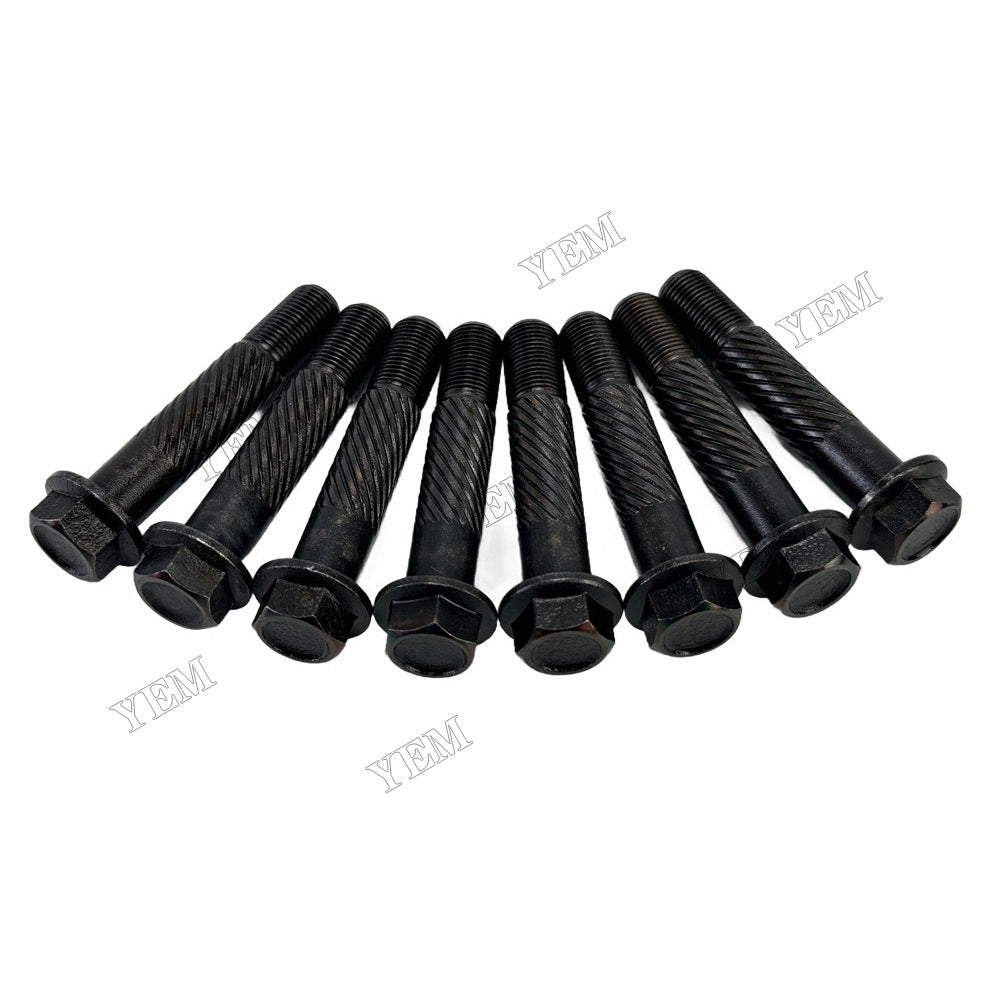 YEM Parts 8PCS Part Number 123900-23200 Connecting Rod Screw For Yanmar 4TNV106 Engine For Yanmar