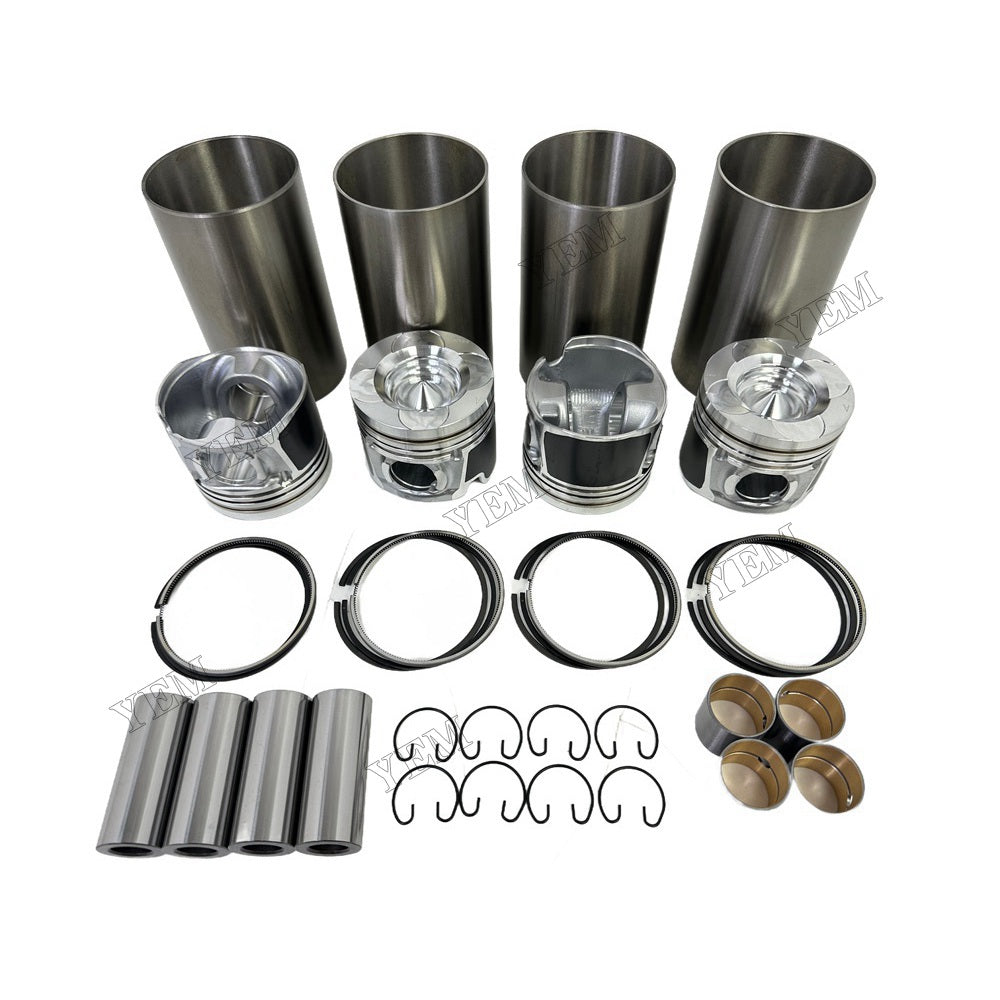 YEM Parts high quality D24 Cylinder Liner Kit For Doosan D24 Excavator Engine
