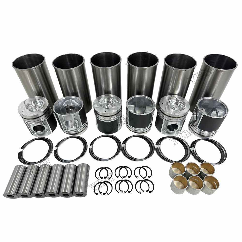 YEM Parts high quality DE08 Cylinder Liner Kit For Doosan DE08 Excavator Engine