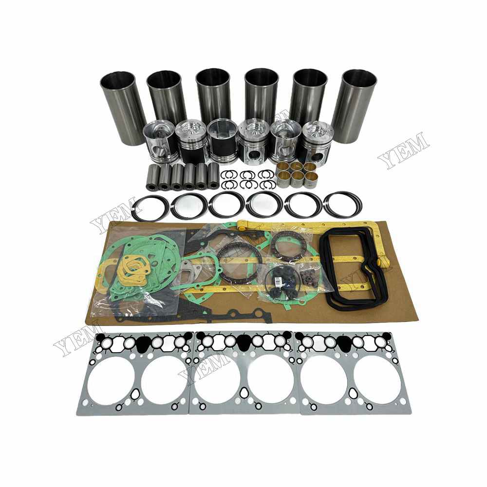YEM Parts high quality DE08 Overhaul Kit With Gasket Set For Doosan DE08 Engine
