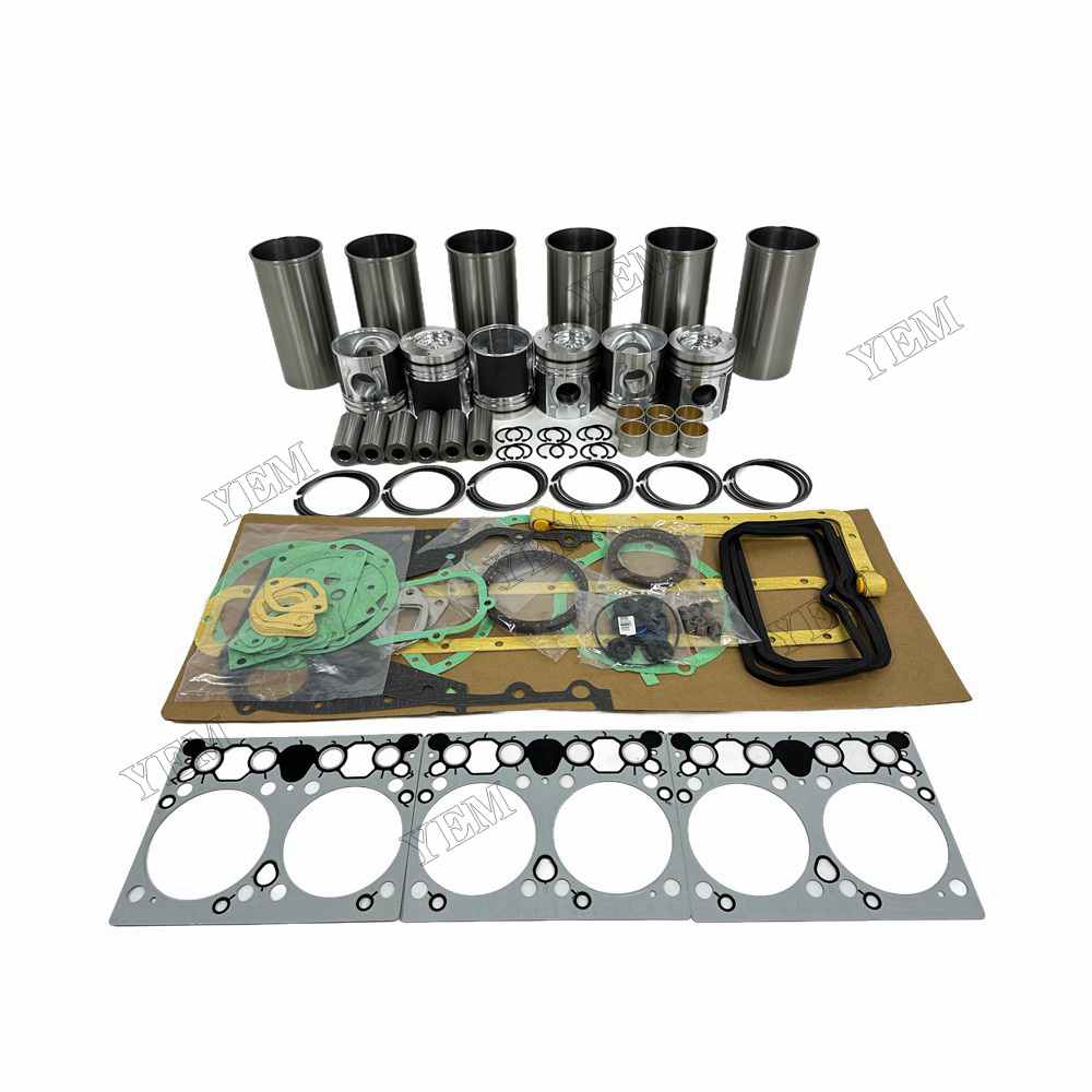 YEM Parts high quality DE08 Overhaul Kit With Gasket Set For Doosan DE08 Engine