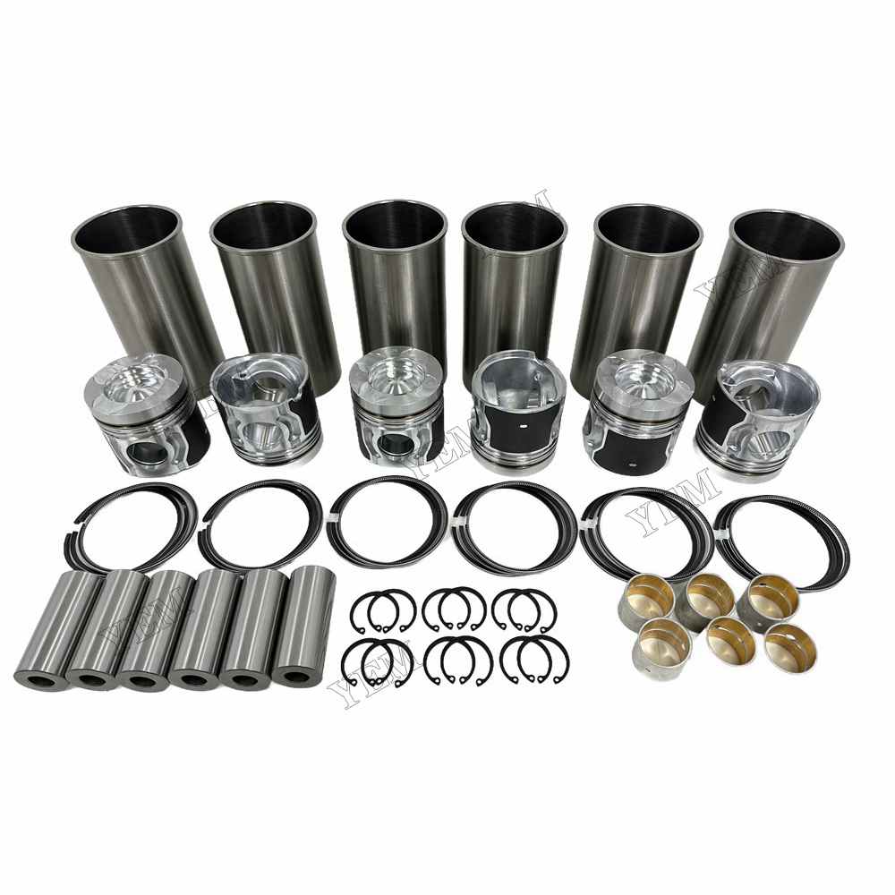 YEM Parts high quality DL06 Cylinder Liner Kit 0477A For Doosan DL06 Excavator Engine