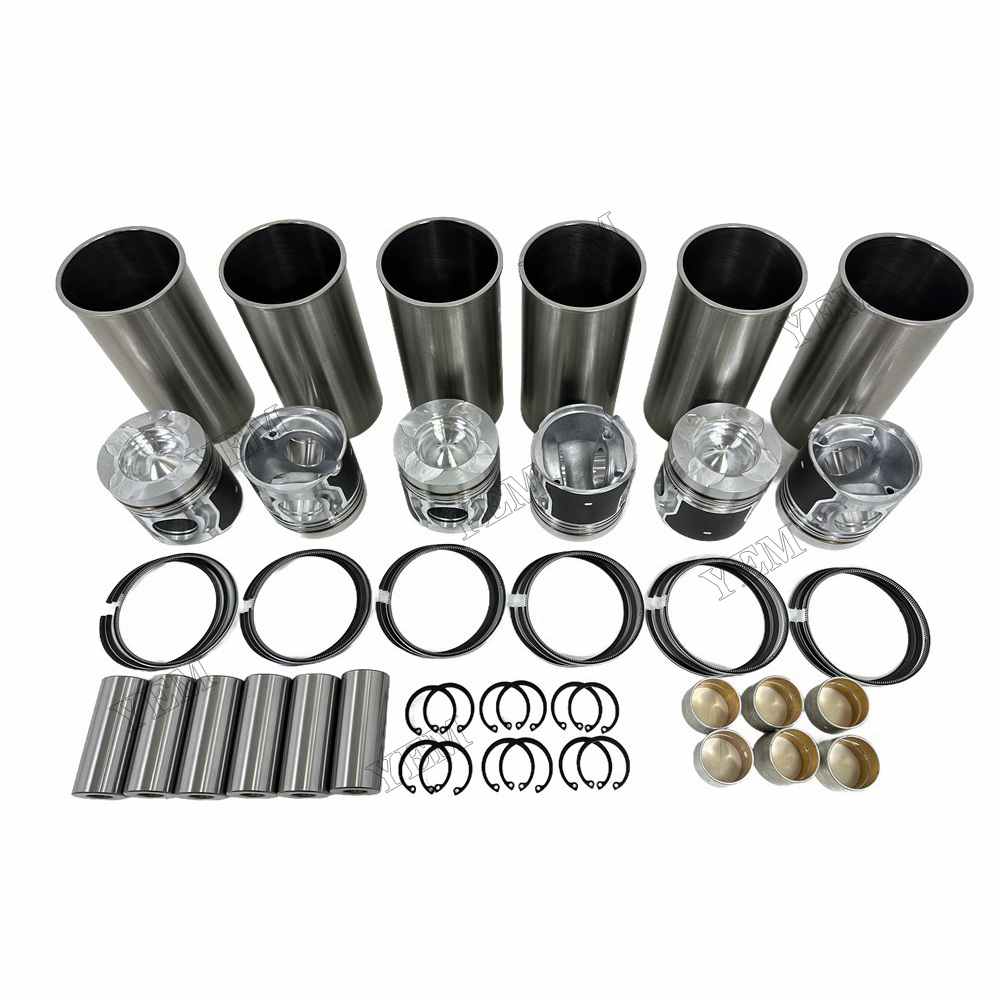 YEM Parts high quality DL06 Cylinder Liner Kit 0477A For Doosan DL06 Excavator Engine For Doosan