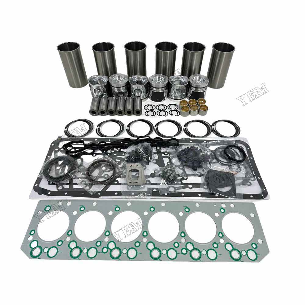 YEM Parts high quality DL06 0477A Overhaul Kit With Gasket Set For Doosan DL06 Engine