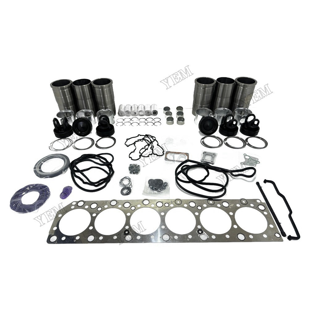 YEM Parts high quality D12D Overhaul Kit With Gasket Set For Volvo D12D Engine