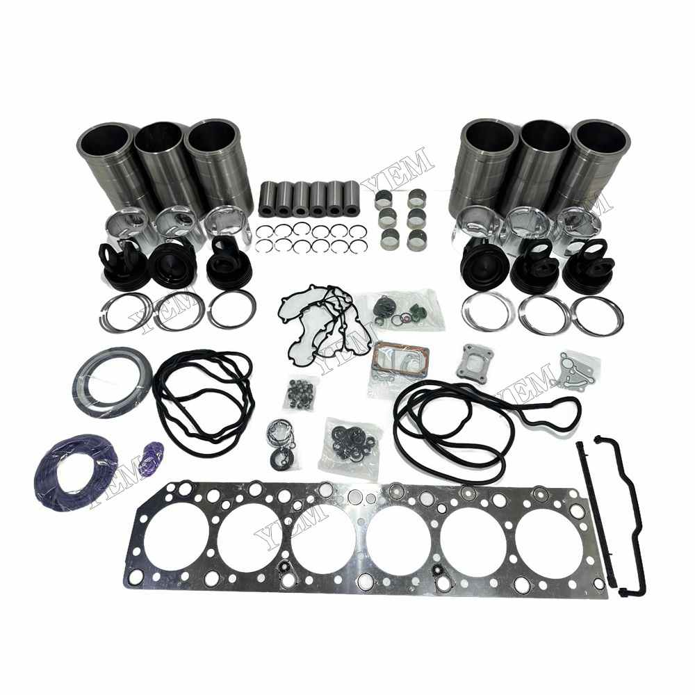 YEM Parts high quality D12D Overhaul Kit With Gasket Set For Volvo D12D Engine