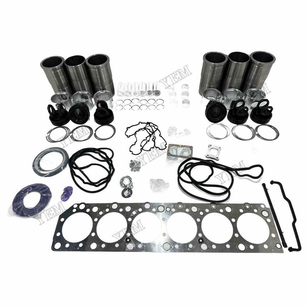 YEM Parts high quality D12D Overhaul Kit With Gasket Set For Volvo D12D Engine