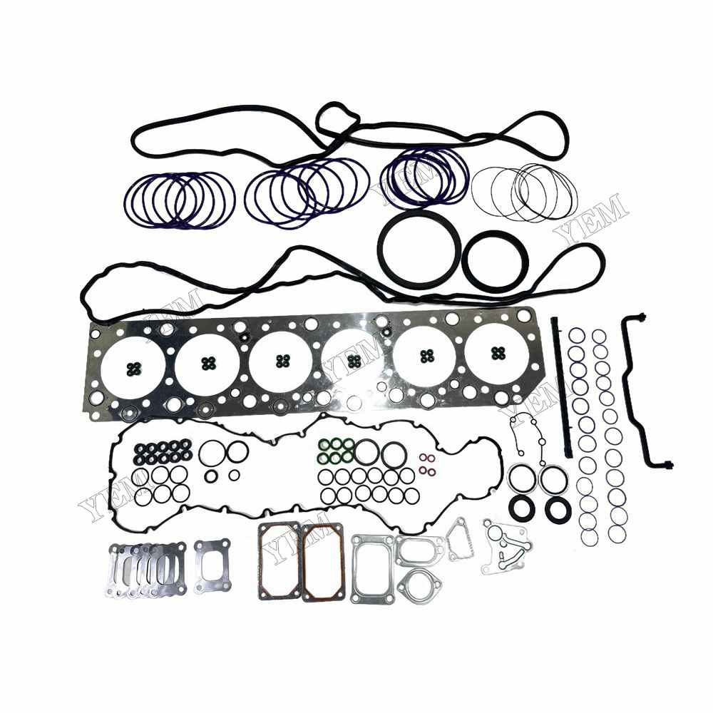 YEM Parts high quality D12D Full Gasket Kit For Volvo D12D Truck Excavator Engine For Volvo