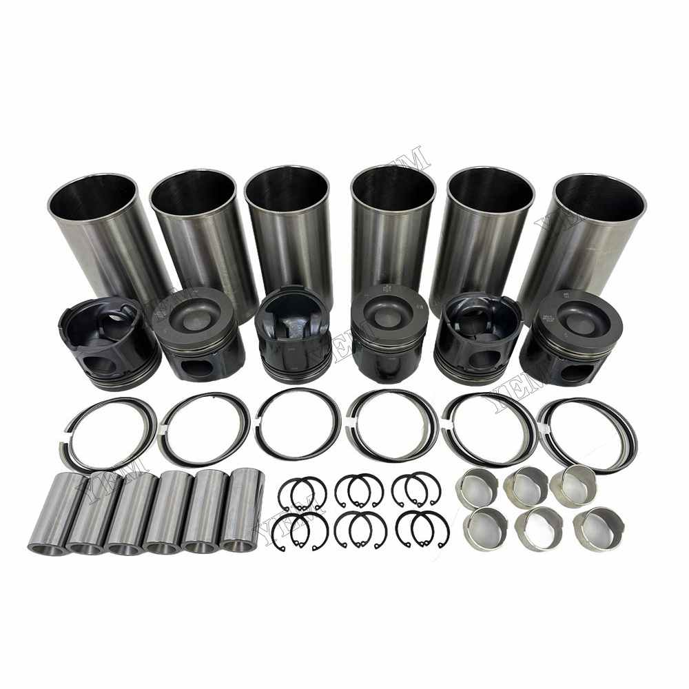 YEM Parts high quality D6D Cylinder Liner Kit For Volvo D6D Truck Engine