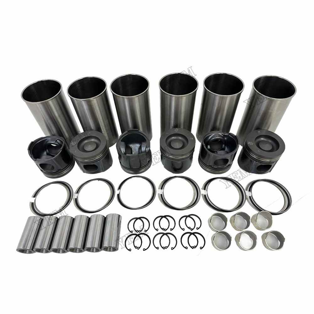 YEM Parts high quality D6D Cylinder Liner Kit For Volvo D6D Truck Engine