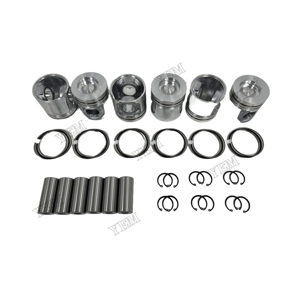 YEM Parts For Volvo Piston and Ring set D7D Engine Spare Parts For Volvo