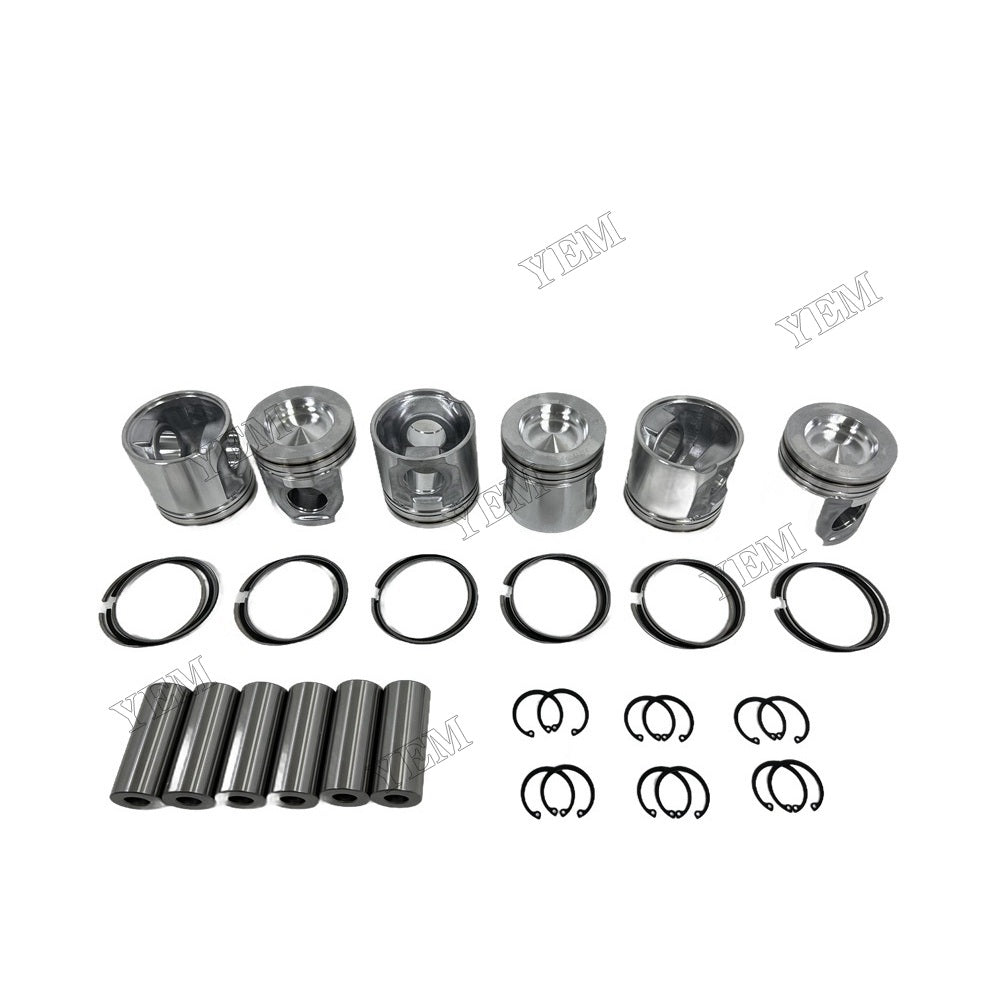 YEM Parts For Volvo Piston and Ring set D7E Engine Spare Parts EC240CL excavator For Volvo