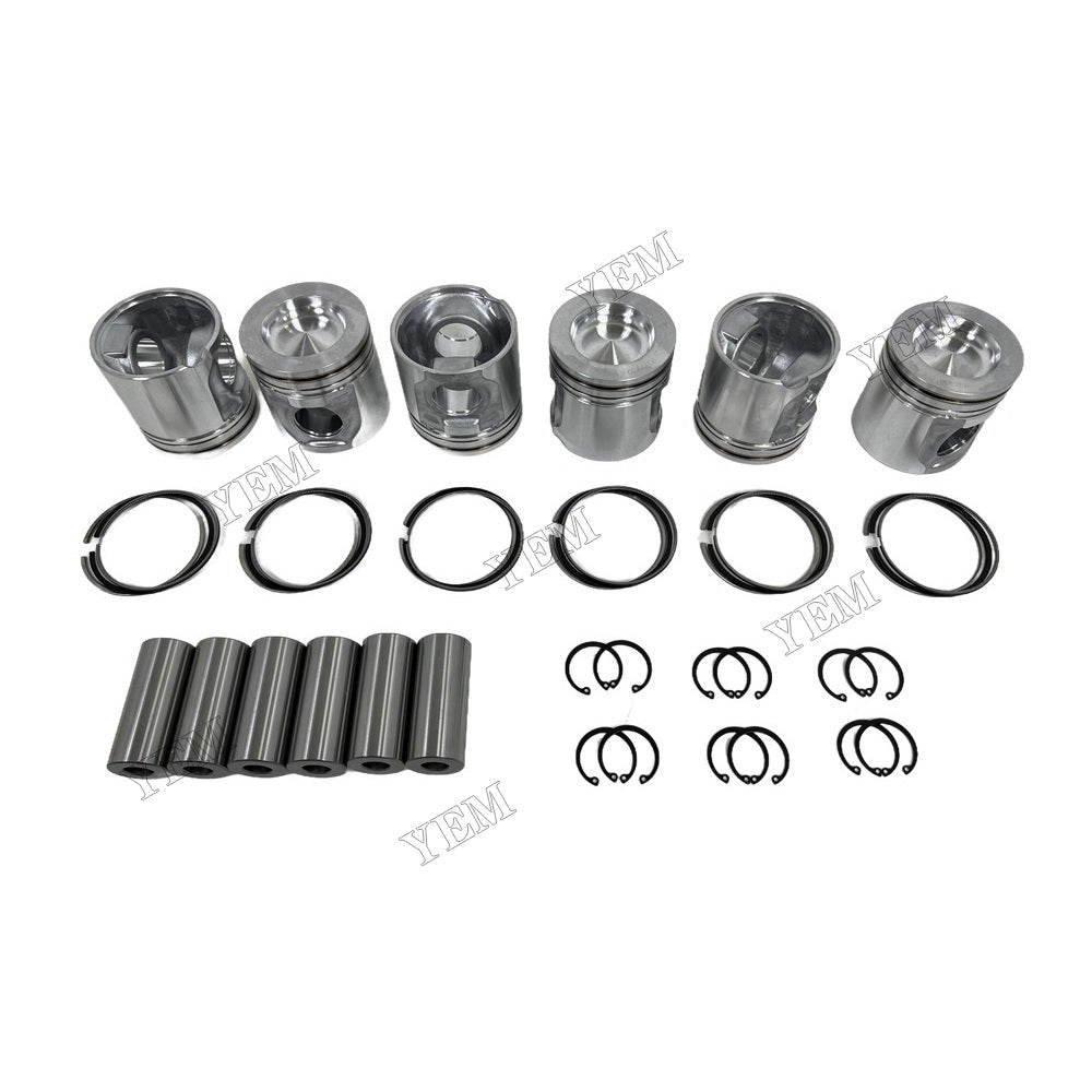 YEM Parts For Volvo Piston and Ring set D7E Engine Spare Parts EC240CL excavator For Volvo