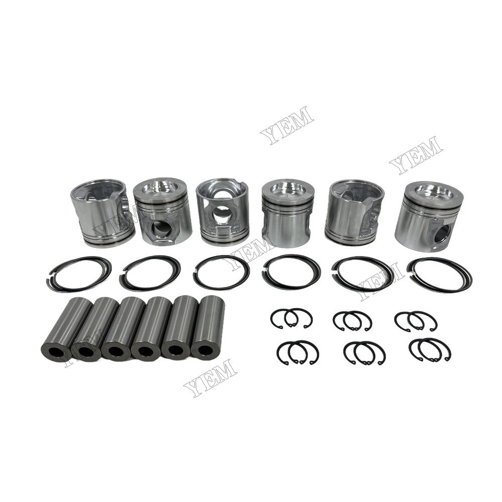 YEM Parts For Volvo Piston and Ring set D7E Engine Spare Parts EC240CL excavator For Volvo