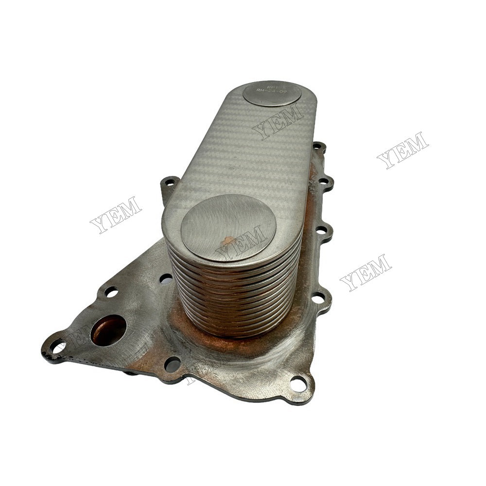 YEM Parts 281-7039 Oil Cooler Core for Caterpillar C6.6 Engine Fit Pipe Layer For Caterpillar