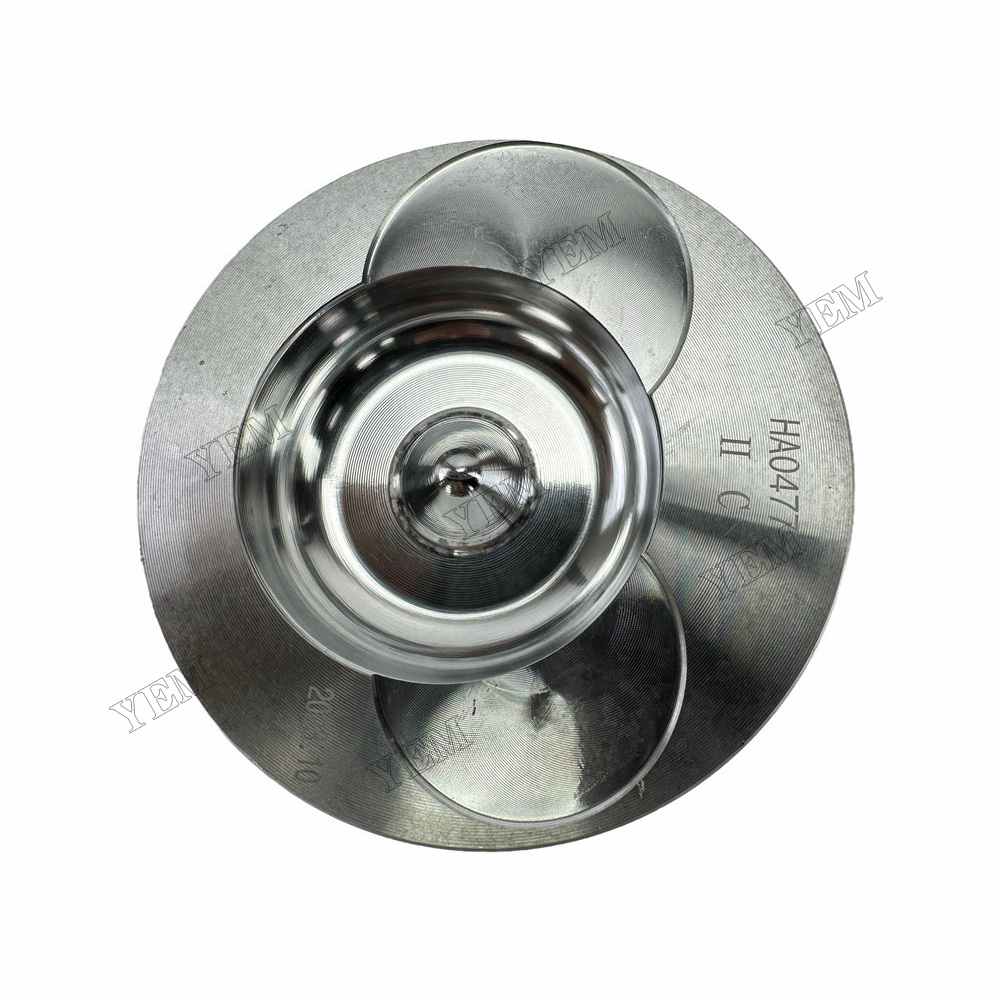 YEM Parts 4PCS For YUNNEI Piston + pin clip YN38GBZ Engine Spare Parts For Yunnei Power