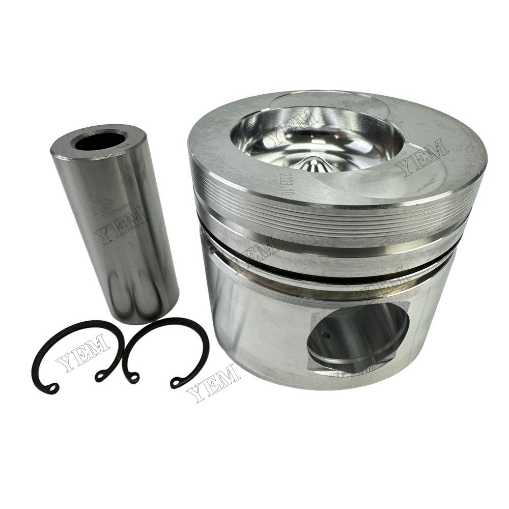 YEM Parts 4PCS For YUNNEI Piston + pin clip YN38GBZ Engine Spare Parts For Yunnei Power