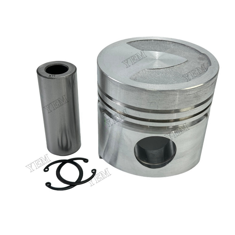 YEM Parts 4PCS For Weichai Piston + pin clip K4102D Engine Spare Parts For Weichai