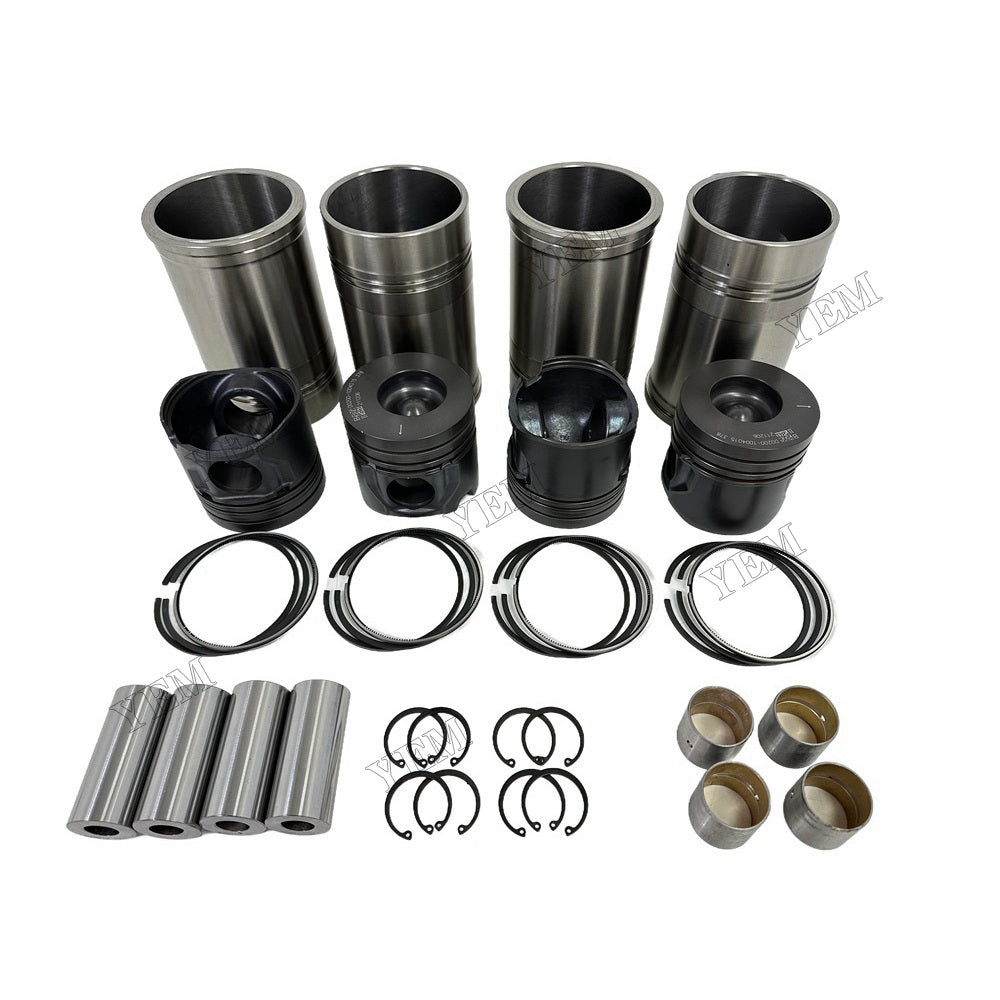YEM Parts high quality YC4D130 Cylinder Liner Kit For Yuchai YC4D130 Engine