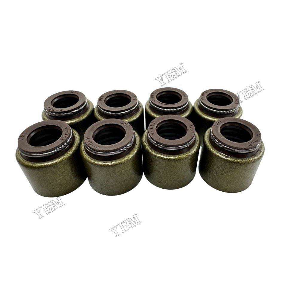 YEM Parts 8PCS For Yuchai Valve Oil Seal YC4D130 Engine Spare Parts For Yuchai