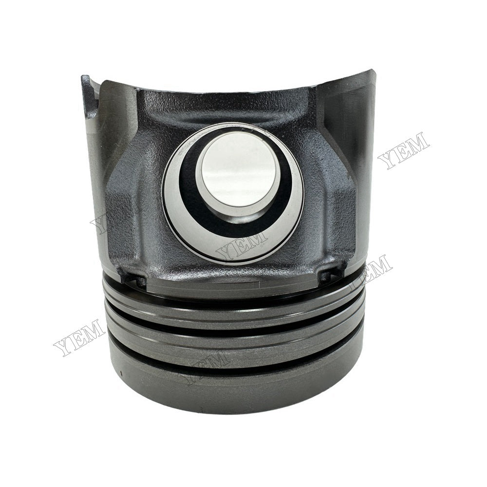 YEM Parts 4PCS For Yuchai Piston + pin clip YC4D130 Engine Spare Parts For Yuchai