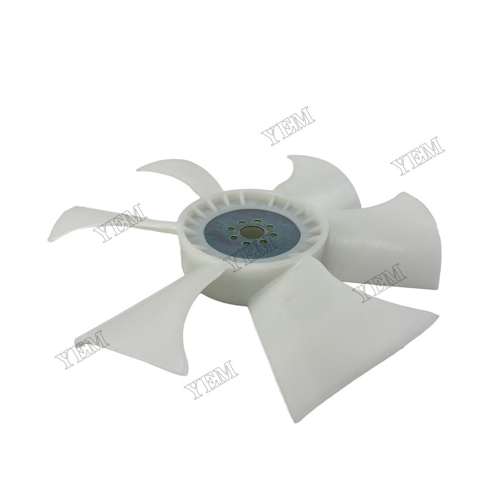 YEM Parts 17274-74110 Fan Blade 6 blade 8 holes For Kubota V1305 Cams 224S excavator For Kubota
