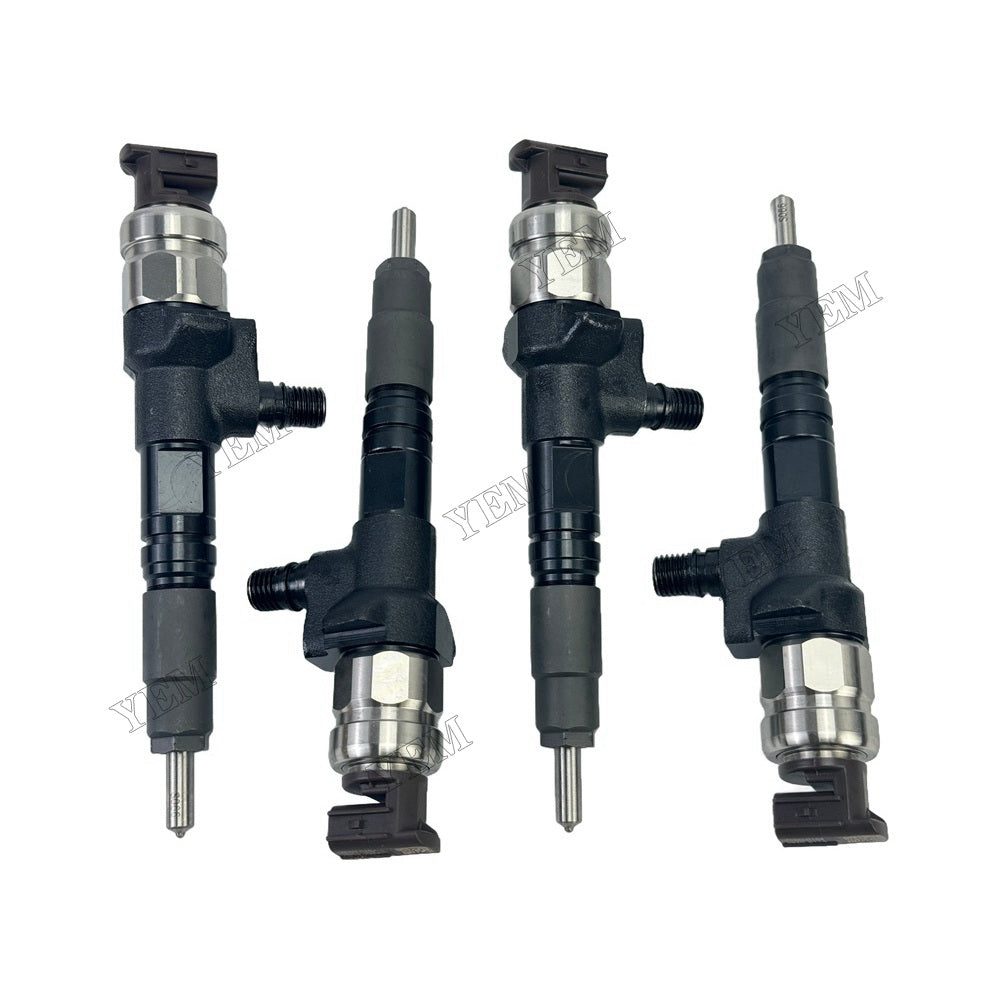 YEM Parts 4 PCS 1J770-53051 1J770-53074 295050-1980 Injector For Kubota V3307 Engine For Kubota