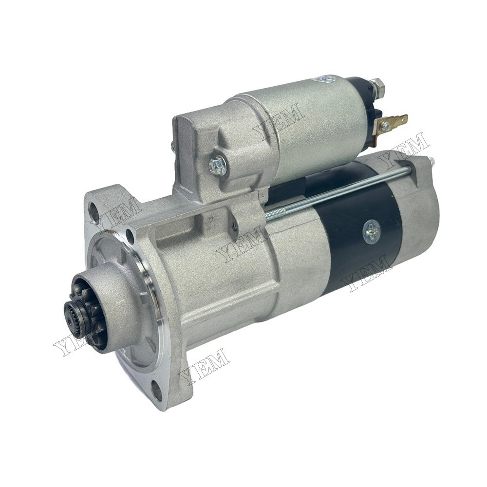YEM Parts 1K012-63010 Starter Motor 12V 9T For Kubota V3600 Engine Hyundai 30D7E Forklift
