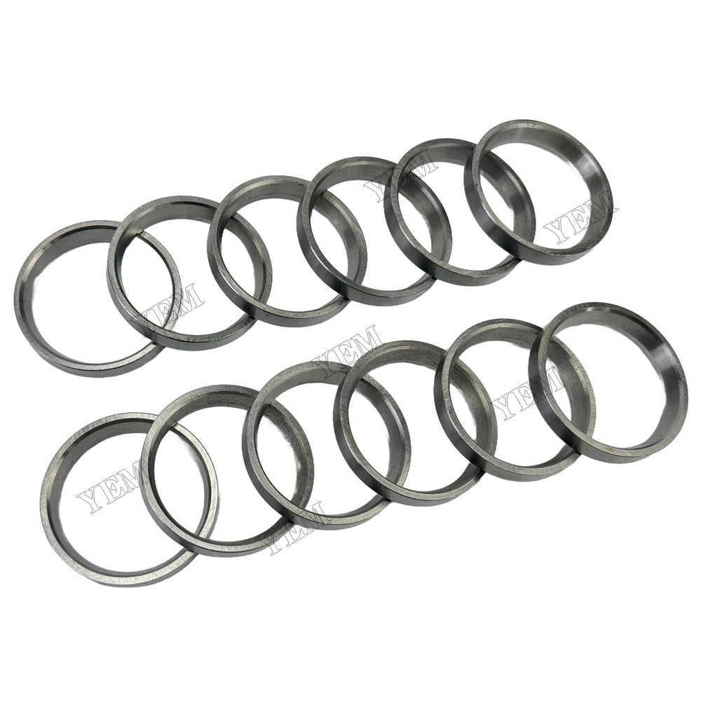 YEM Parts 12PCS Exhaust Valve Seat For Hino J08C Diesel EngineSpare Parts