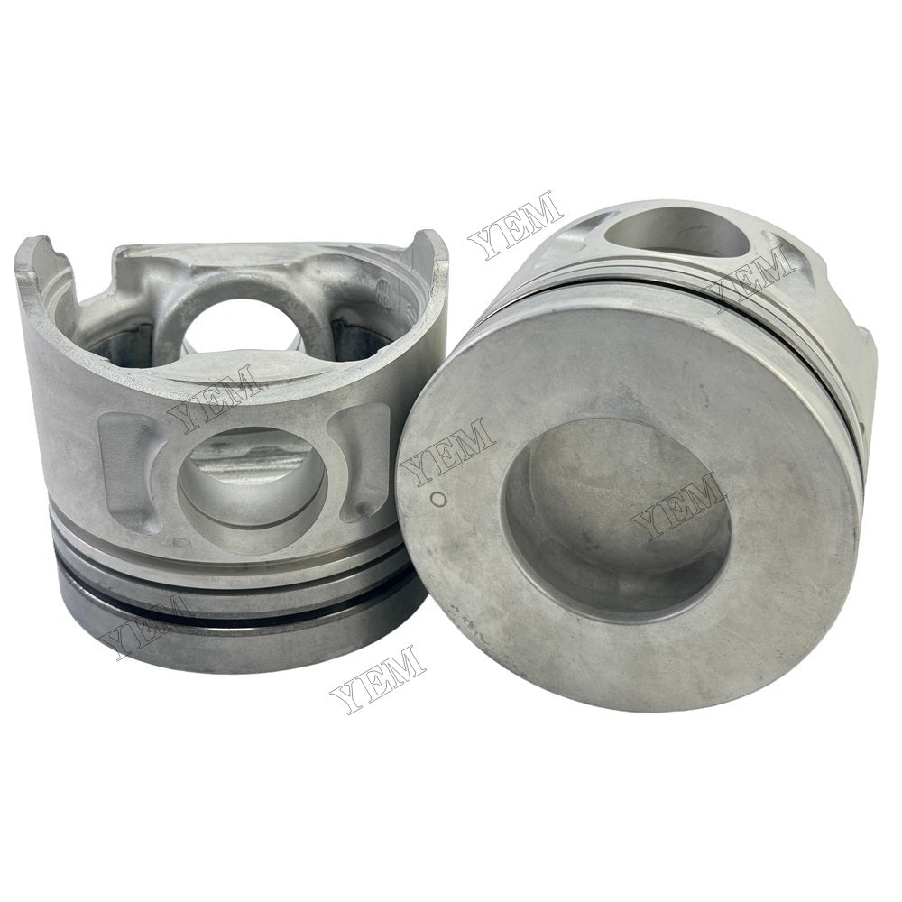 YEM Parts 6 PCS 13216-3211 Piston + Pin Clip For Hino J08C Engine Diesel Engine For Hino