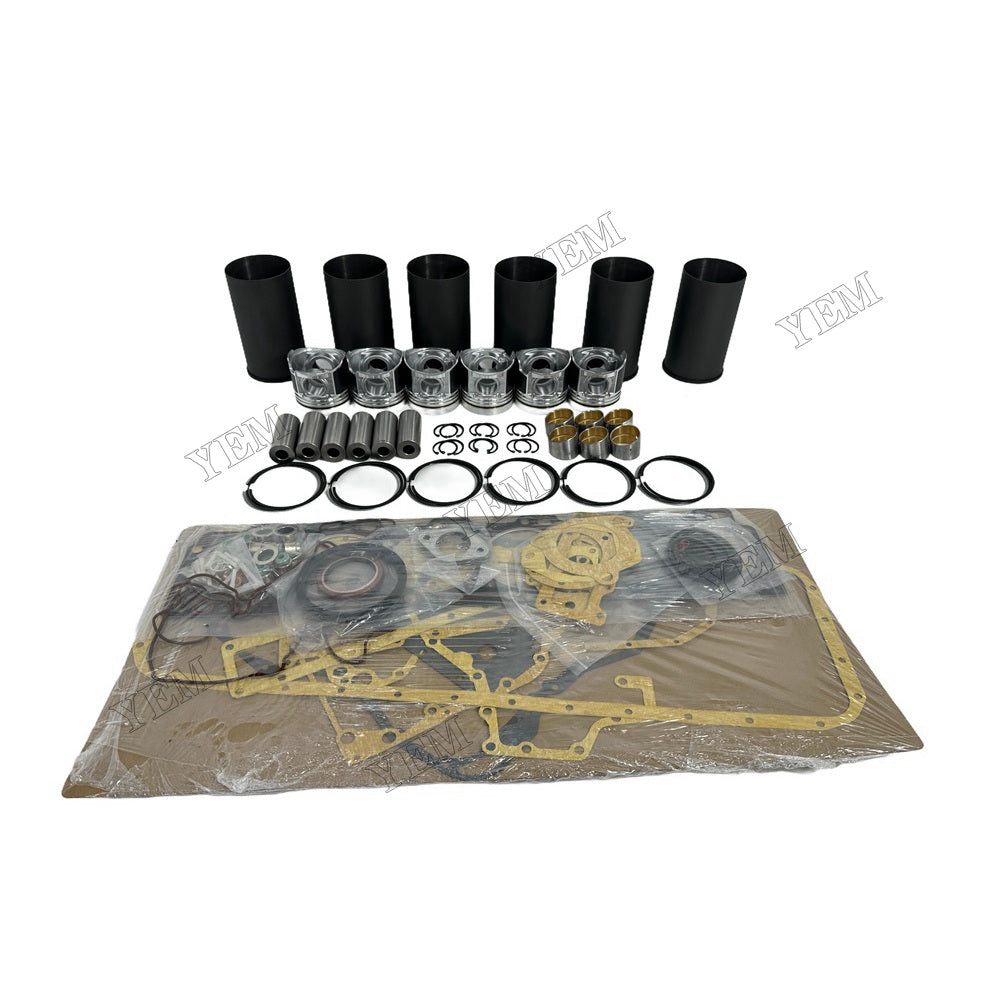YEM Parts 6 PCS Overhaul Kit With Gasket Set For Hino W06D Engine Yale GDP 70 HC Forklift For Hino