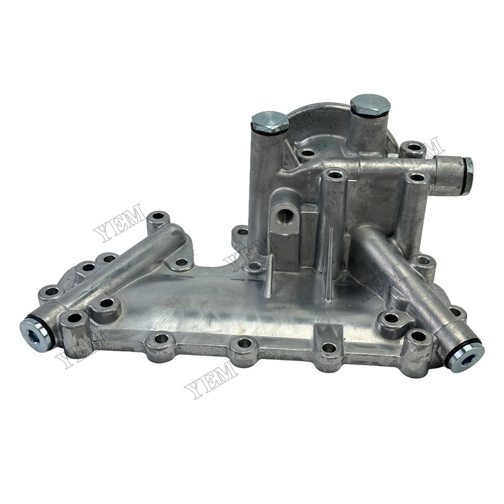 YEM Parts 15711-1430 Engine Oil Cooler End Cover with Seat For Hino W06D Engine For Hino