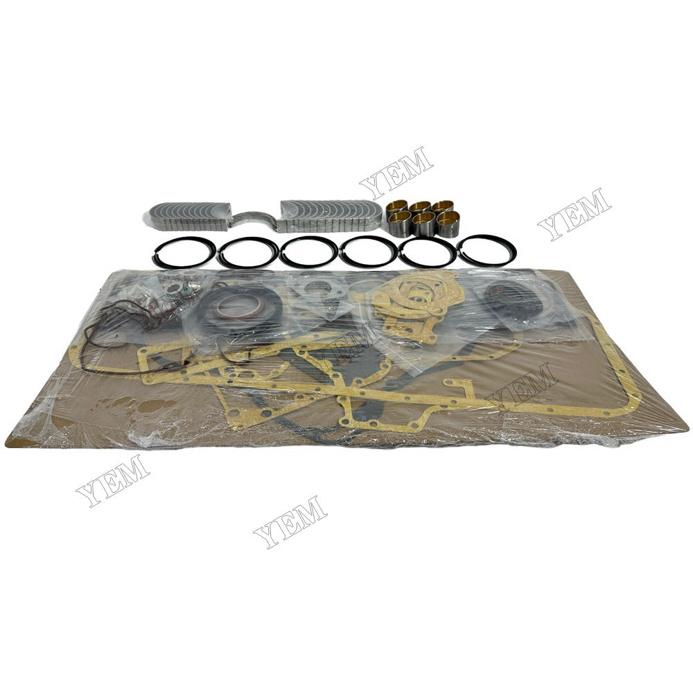 YEM Parts 6PCS W06D Piston Ring Overhaul Kit Thrust Washers For Hino GDP70HC Forklift For Hino