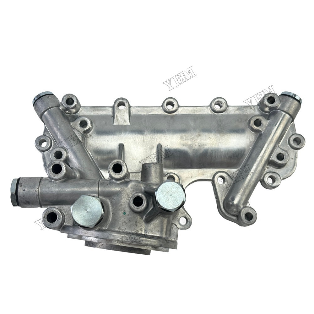 YEM Parts 15711-1430 Engine Oil Cooler End Cover with Seat For Hino W06E Engine For Hino