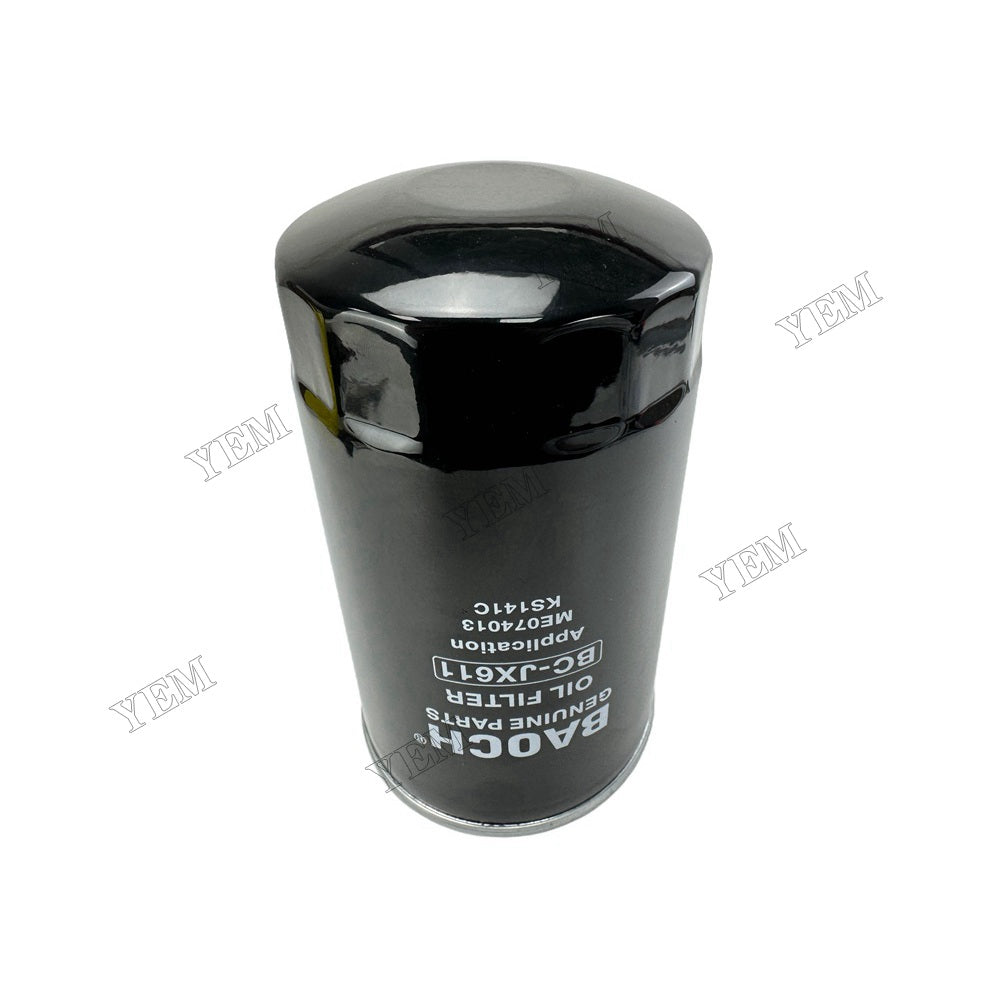 YEM Parts BC-JX611 Oil Filter For Mitsubishi 4M50 Engine Industrial Engine For Mitsubishi