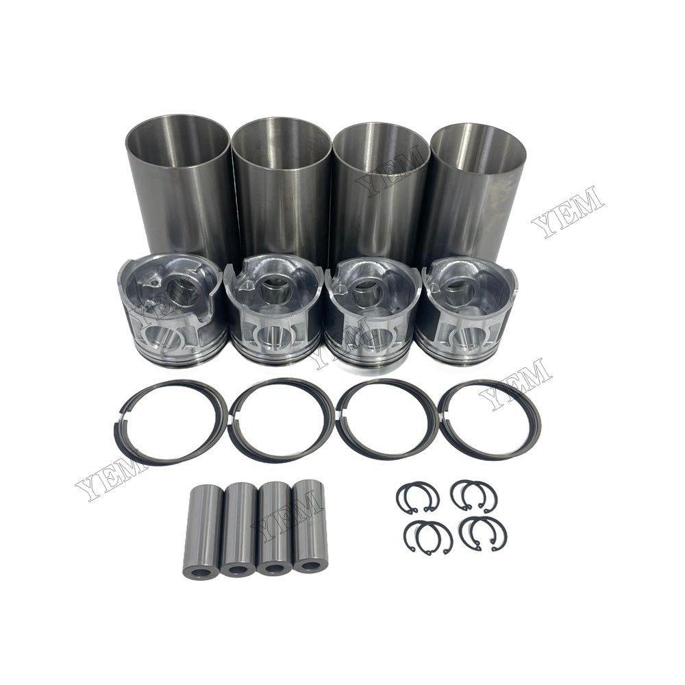 YEM Parts 4 PCS Cylinder Liner Kit For Mitsubishi D04F Engine Truck Engine Spare Parts For Mitsubishi