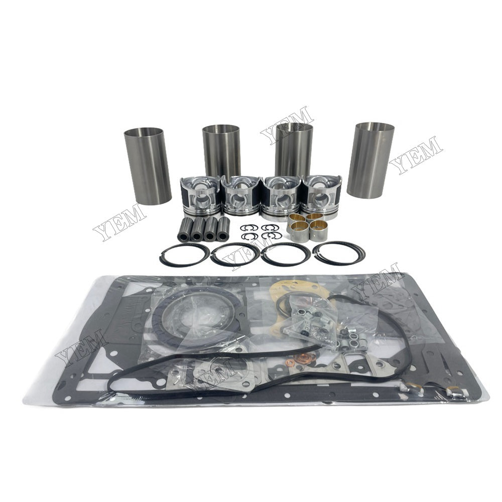 YEM Parts 4 PCS Overhaul Kit With Gasket Set For Mitsubishi D04F Engine Truck For Mitsubishi