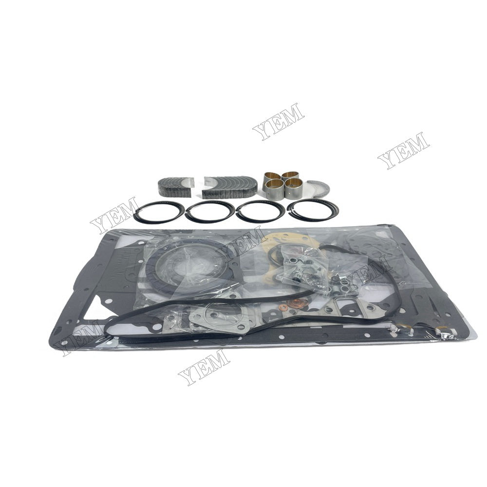 YEM Parts 4 PCS Piston Ring Overhaul Kit with Thrust Washers For Mitsubishi D04F Engine For Mitsubishi