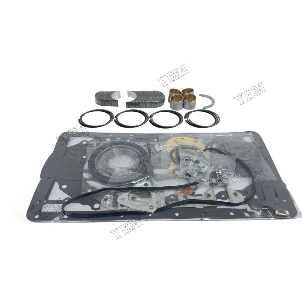 YEM Parts 4 PCS Piston Ring Overhaul Kit with Thrust Washers For Mitsubishi D04F Engine For Mitsubishi