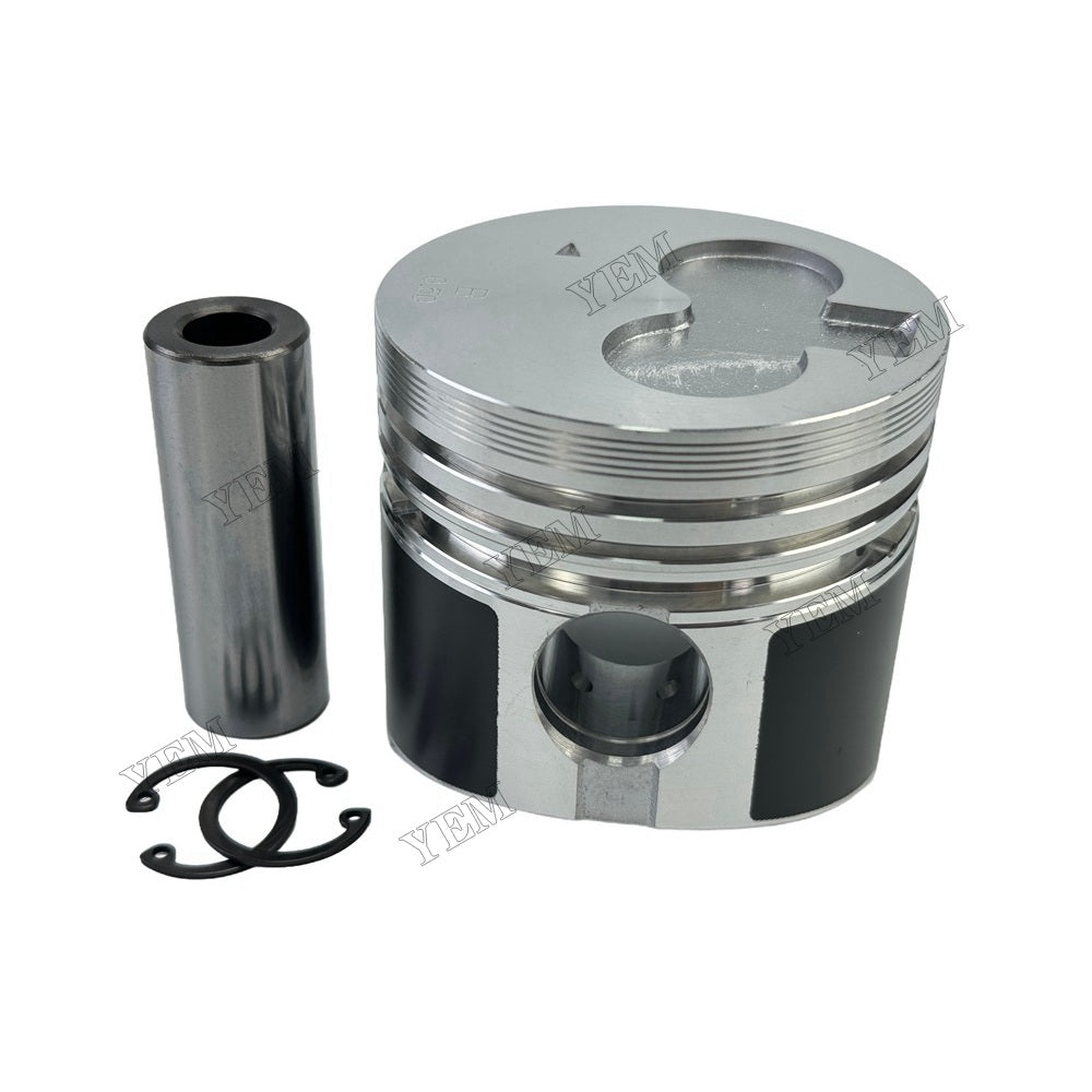 YEM Parts 3PCS Piston Pin Clip IDI +0.5mm For Mitsubishi K3F Engine Hitachi UE25 excavator For Mitsubishi