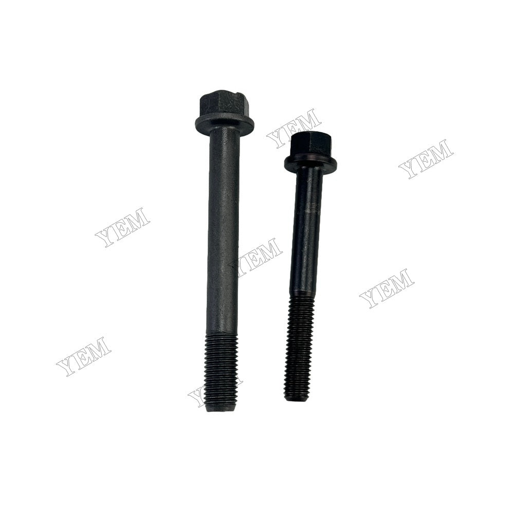 YEM Parts 11 PC Cylinder Head Bolt Set For Mitsubishi L3E Engine 1815 tractor For Mitsubishi