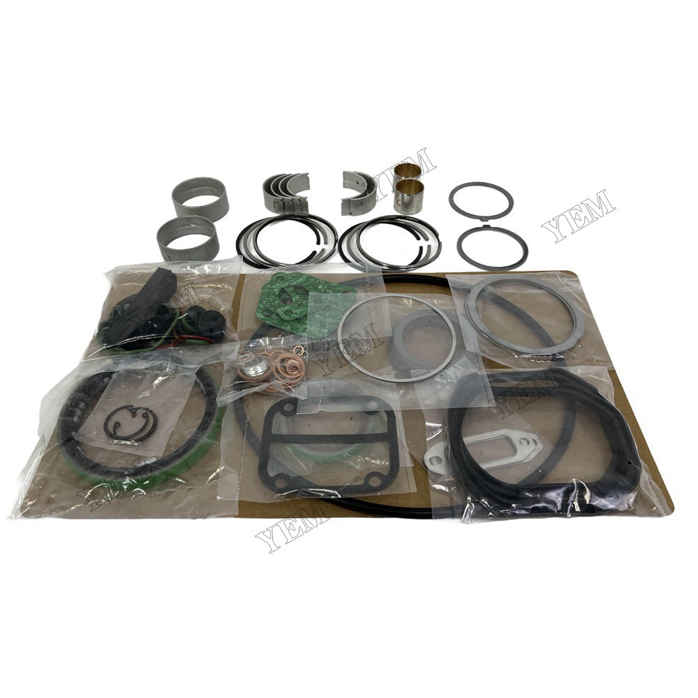 YEM Parts 2 PCS Piston Ring Overhaul Kit with Thrust Washers For Deutz F2L511 Engine For Deutz