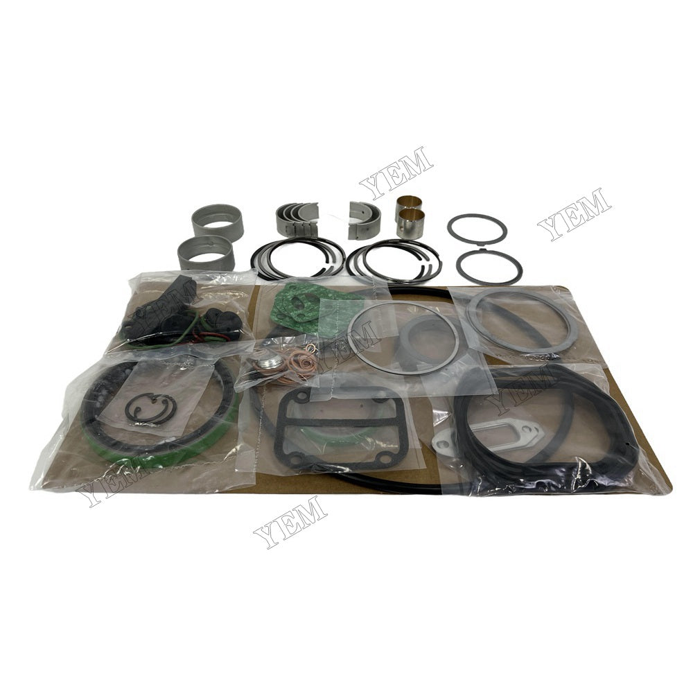 YEM Parts 2 PCS Piston Ring Overhaul Kit with Thrust Washers For Deutz F2L511 Engine For Deutz