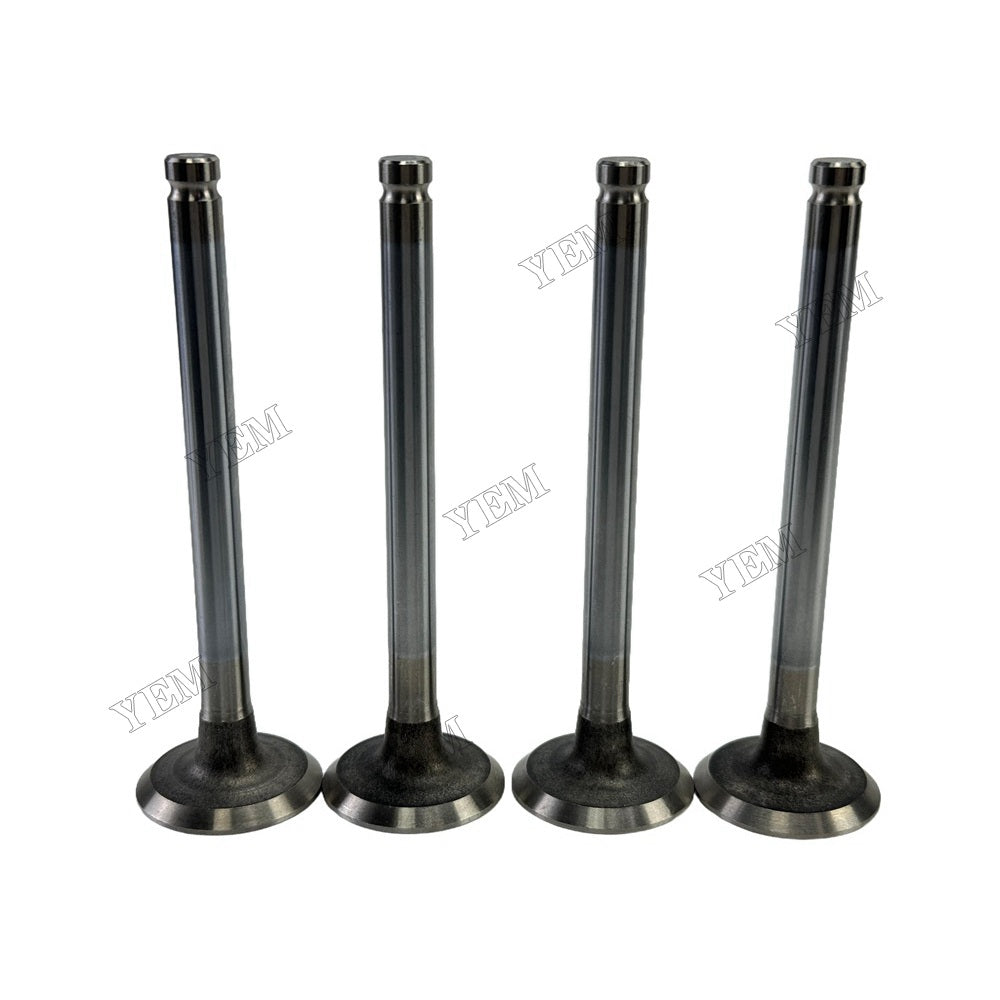 YEM Parts 4 PCS Exhaust Valve For Perkins 1004 Engine Diesel Engine Spare Parts