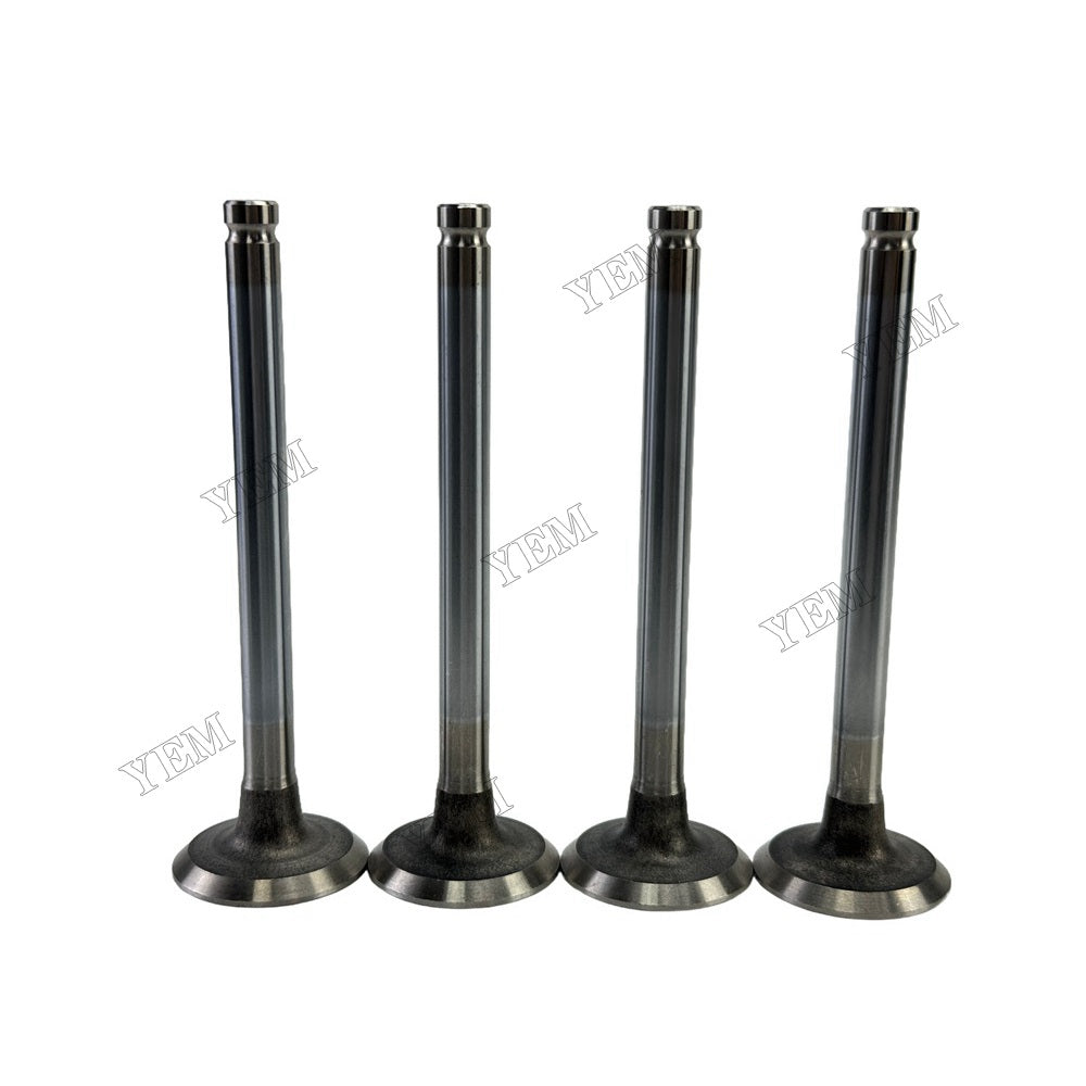 YEM Parts 4 PCS Exhaust Valve For Perkins 1004 Engine Diesel Engine Spare Parts For Perkins